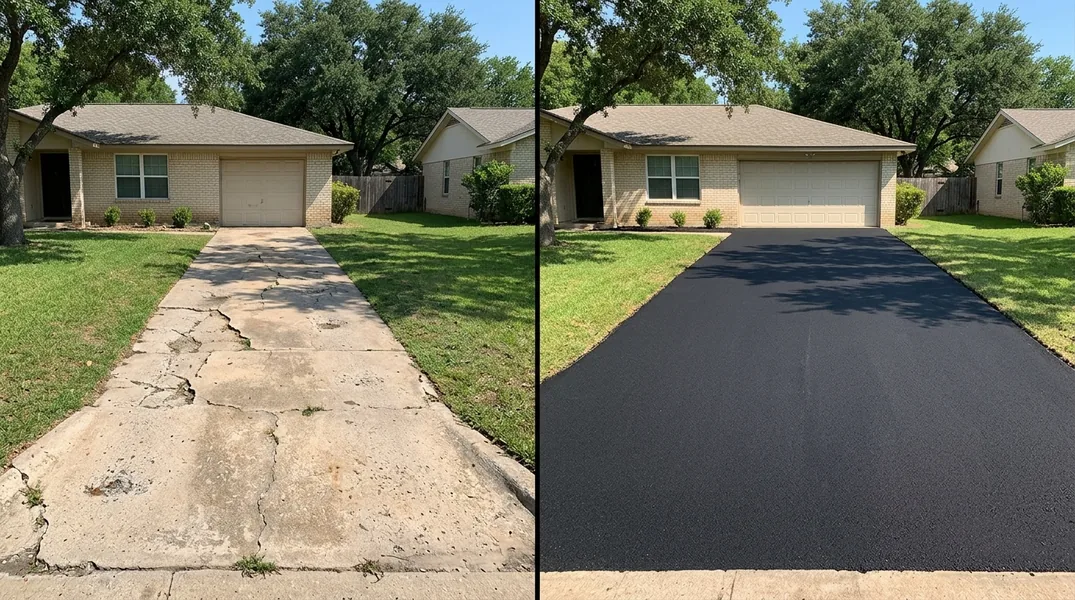 Result asphalt paving in Austin - Austin Asphalt Paving