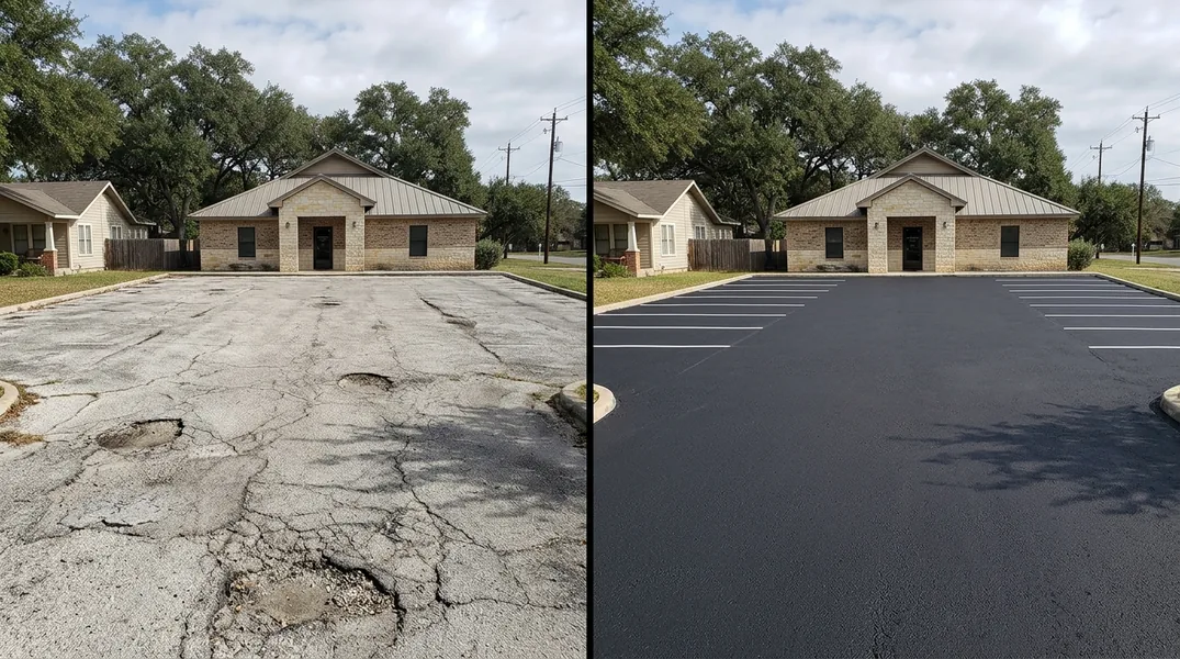 Result asphalt paving in Austin - Austin Asphalt Paving